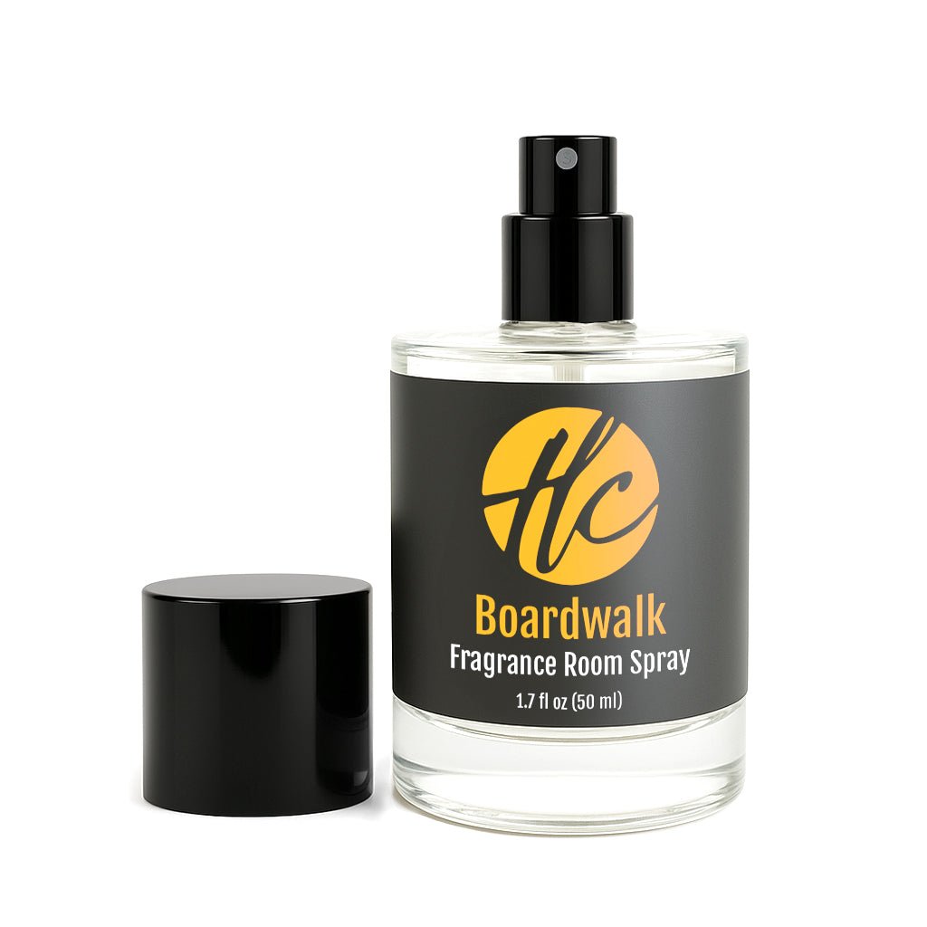 Non-toxic Boardwalk room spray for cozy, inviting atmosphere