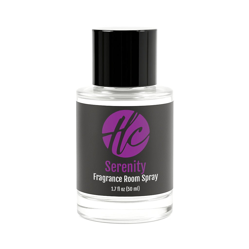 Serenity room spray with lavender, eucalyptus, and ylang ylang scent