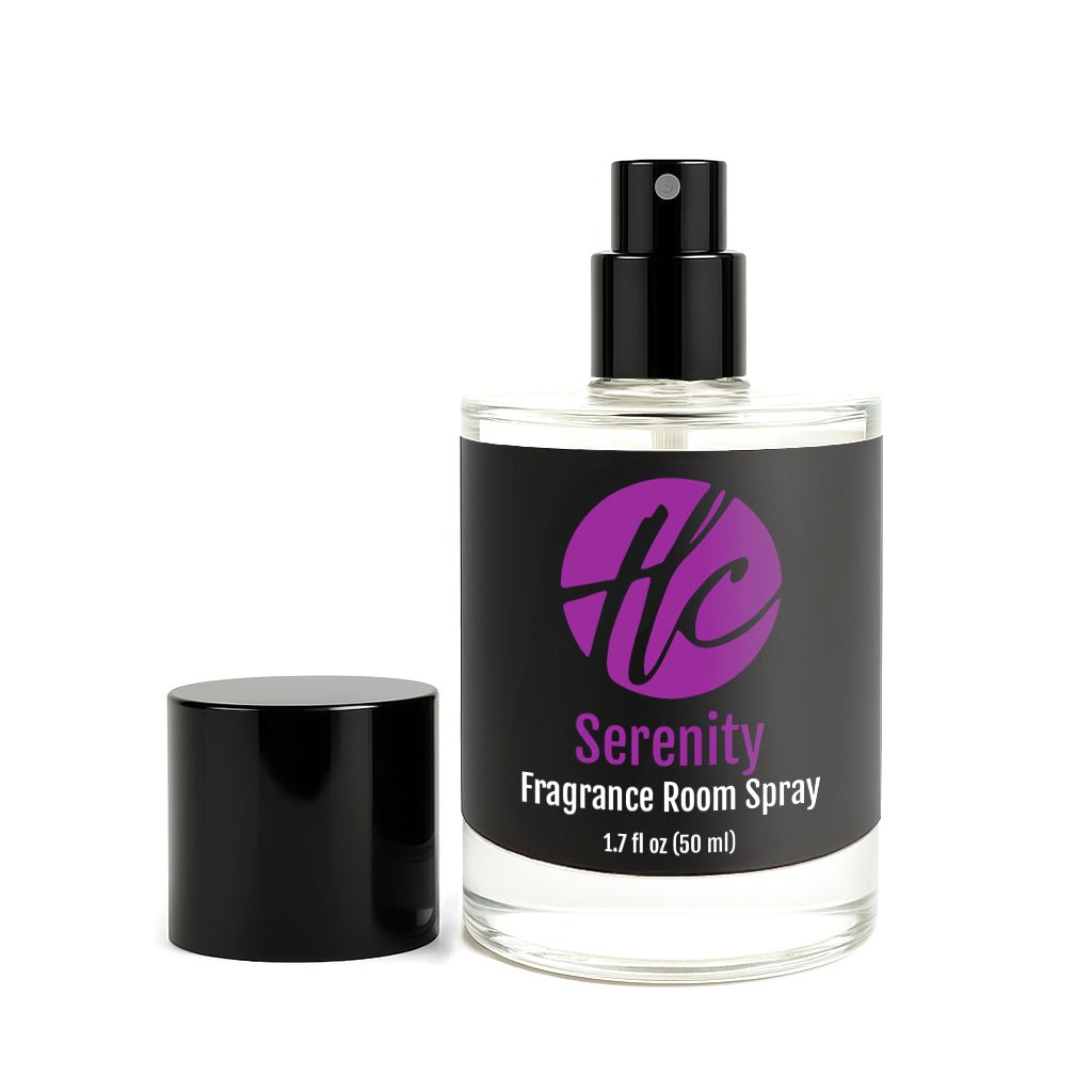 Halcyon Coast calming Serenity spray featuring lime and geranium notes