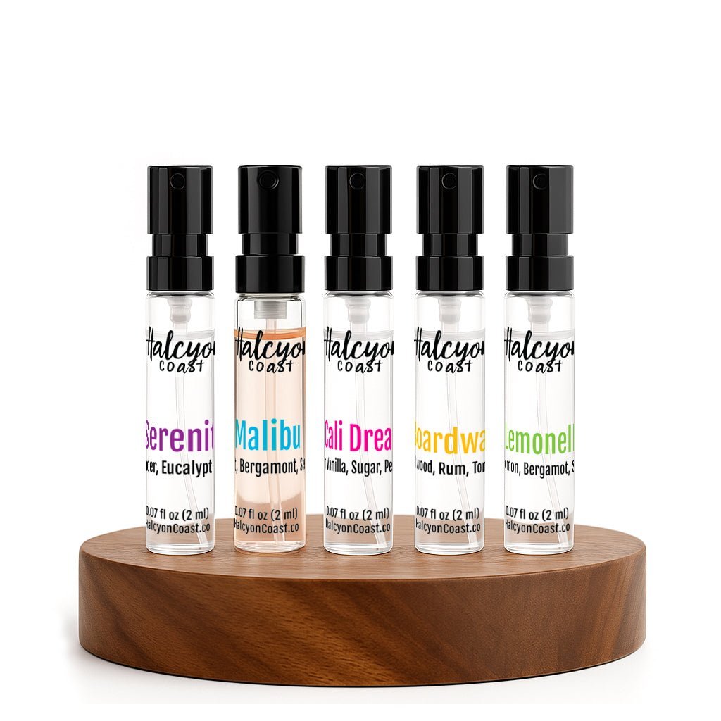 Halcyon Coast 🎁 Room Spray Discovery Set – 5 Coastal Scents (100% off) Halcyon Coast